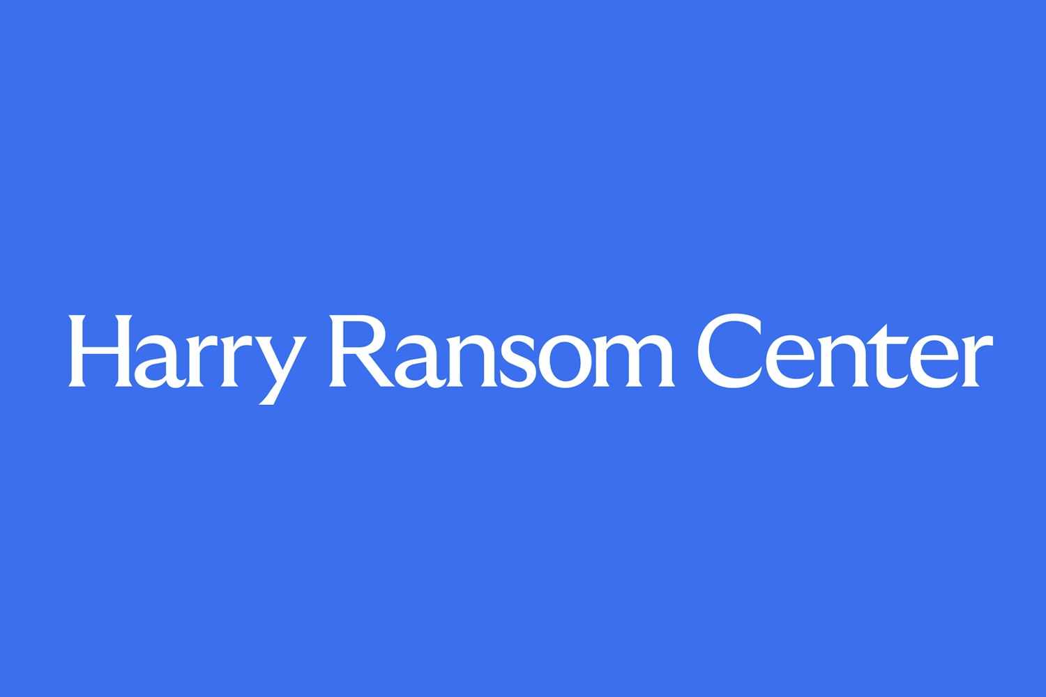 Harry Ransom Center